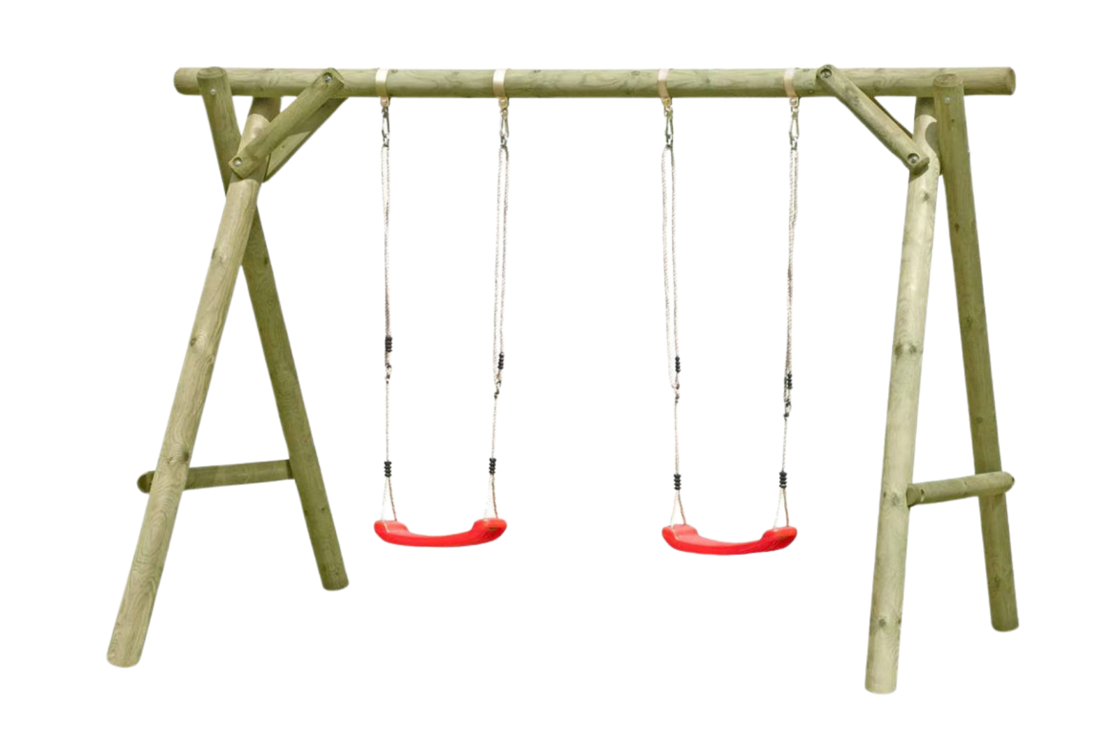 Schaukelgestell Seebär Doppelschaukel Typ 1.2 Schaukelgerüst für Kinder Holz KDI 