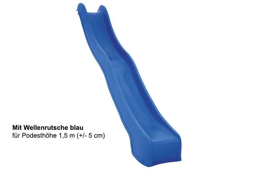 Schaukelgerüst Typ 5.2 Classic für Kinder aus Holz KDI Doppelschaukel mit Seil und Podest