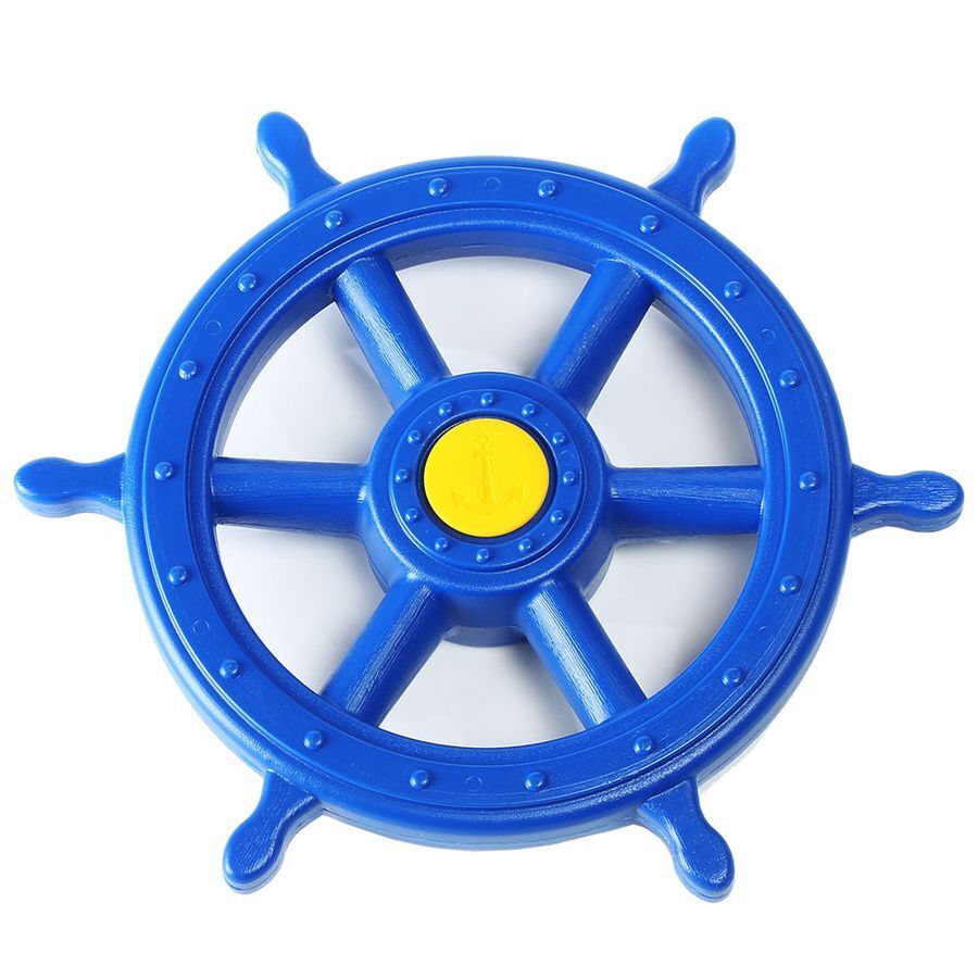 Steuerrad XXL Ø 54 cm für Schiff für Kinder mit Drehgeräusch Zubehör für Spielturm