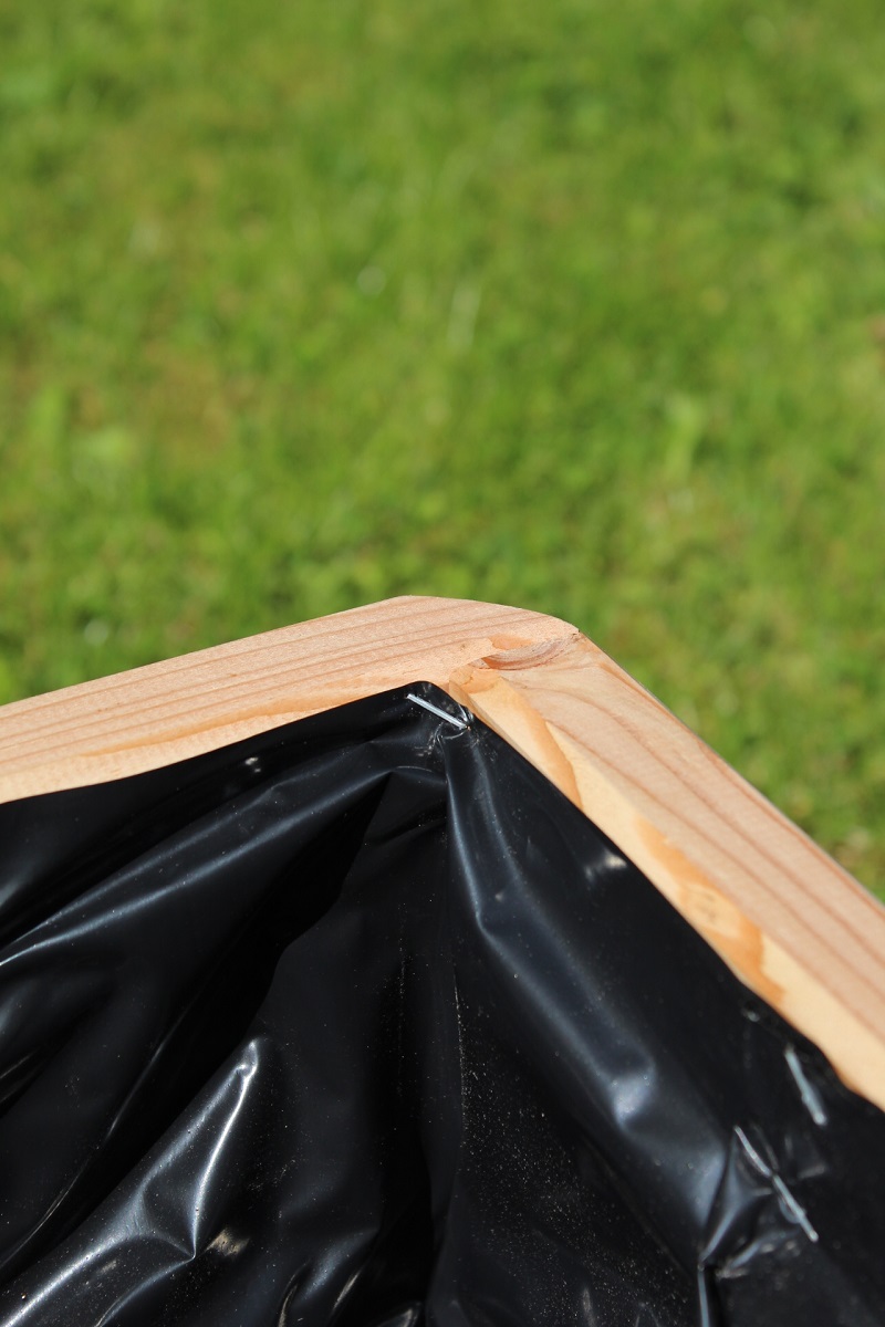 Massiver Pflanzkasten Mammut 80x50xH39 cm aus Lärchenholz natur Blumenkasten Blumentopf Pflanzkübel Kräutertopf