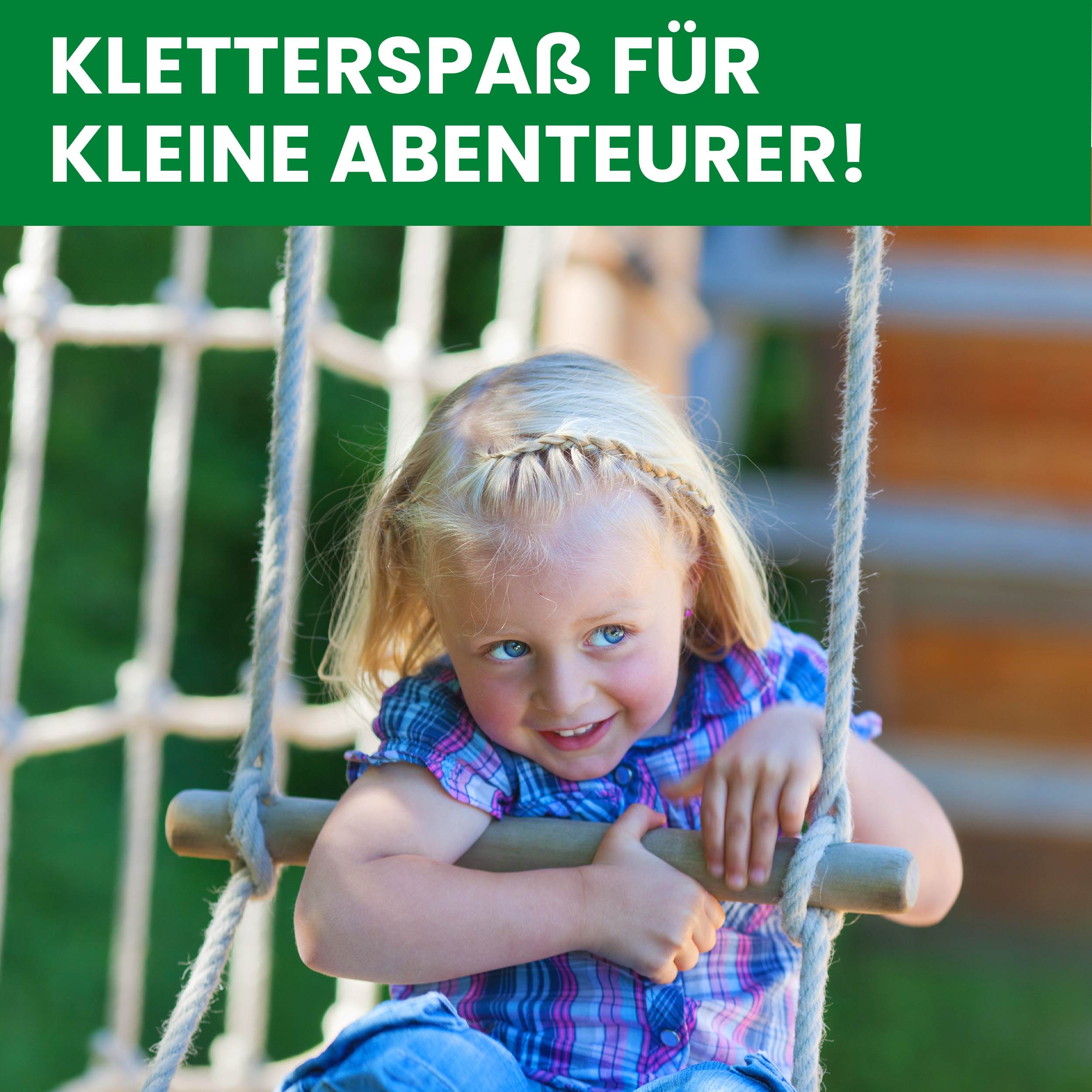 Klettergerüst Black Jack mit Kletterwand Kletternetz und Strickleiter