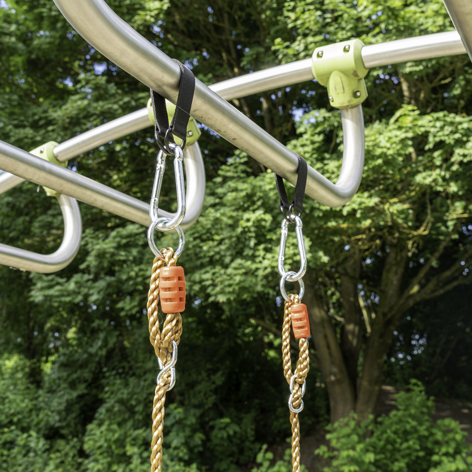 Turnringe für Kinder aus Holz wetterfest für Schaukel oder Spielturm