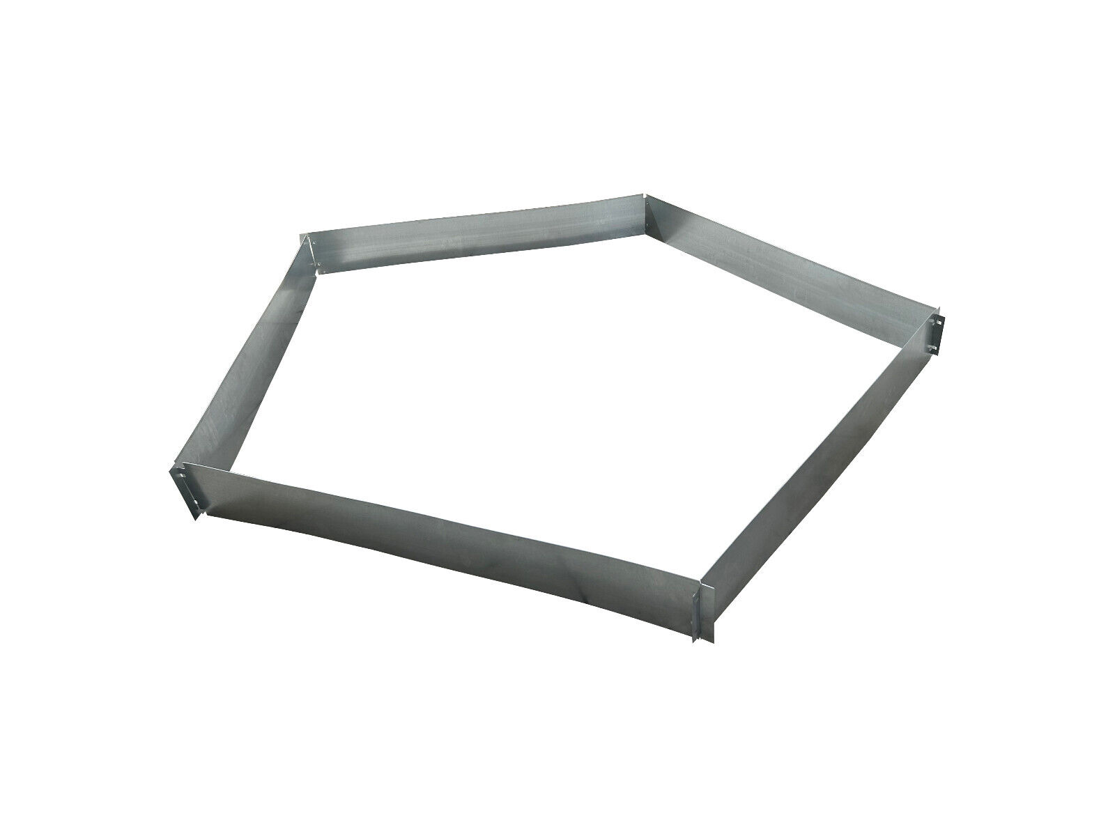 1111f1sgSIfL9oKYt Rasenkante Metall verzinkt 500 cm (5x100 cm) Höhe 18 cm Mähkante Beeteinfassung