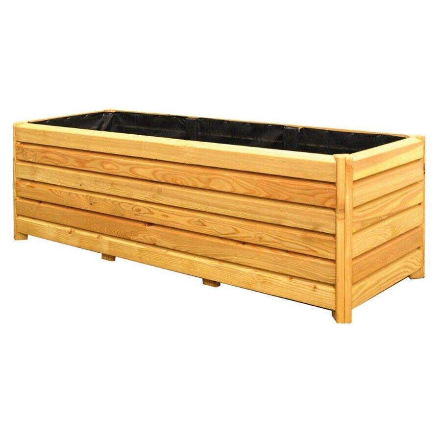 s-l1600QAlH4h2DN4VCA Pflanzkasten Catania aus Lärchenholz Blumenkasten rechteckig Pflanzkübel Holz