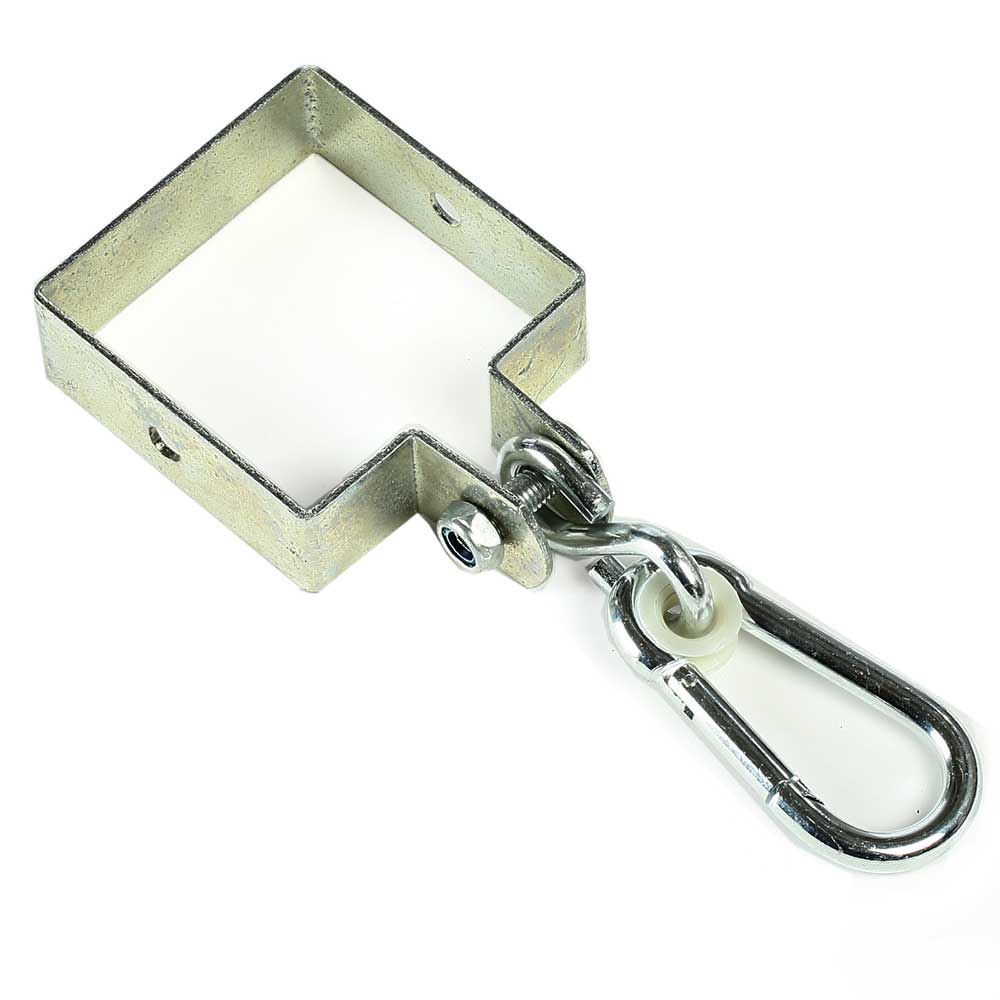 1x Schaukelhaken für Vierkantbalken 9 x 9 cm