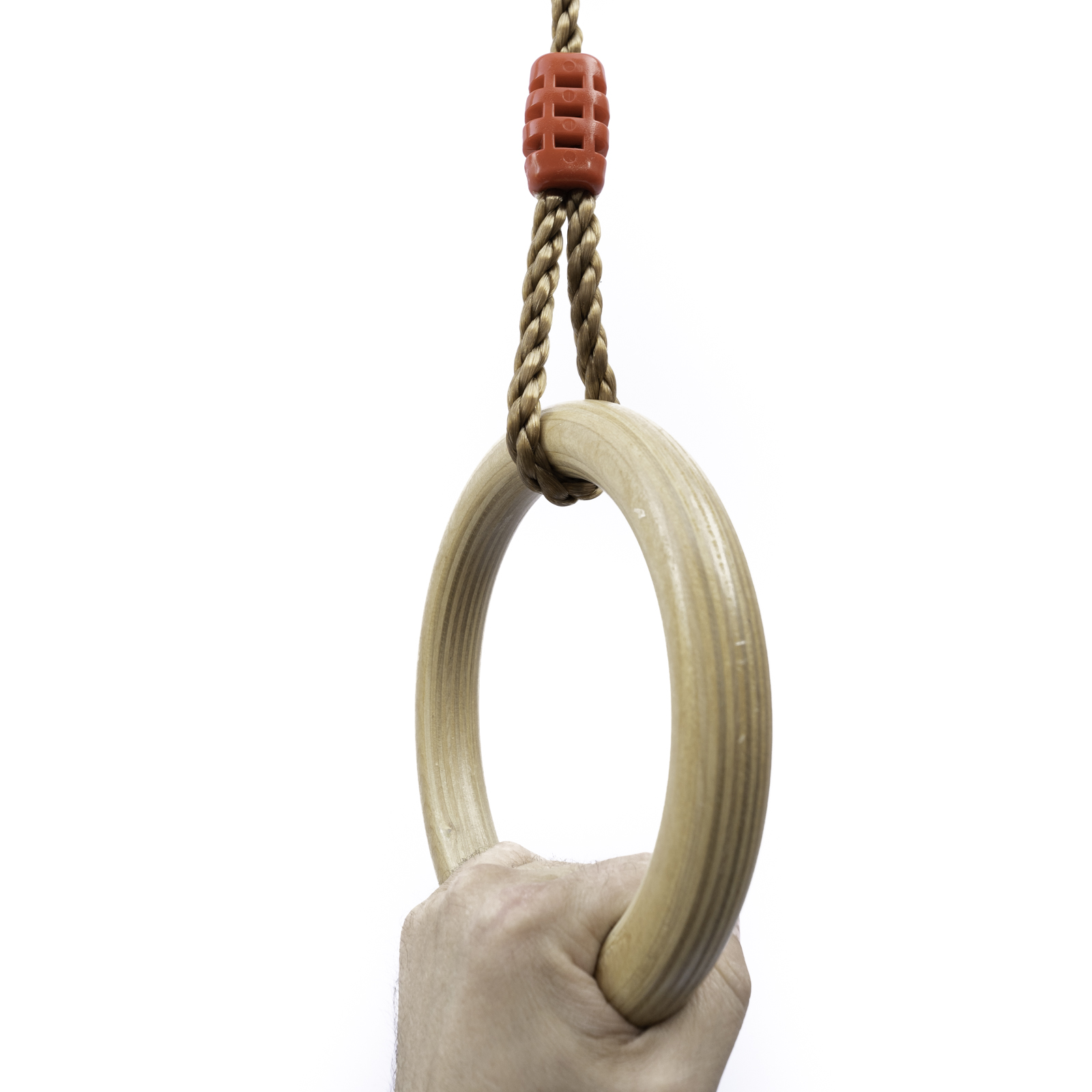 Turnringe für Kinder aus Holz wetterfest für Schaukel oder Spielturm