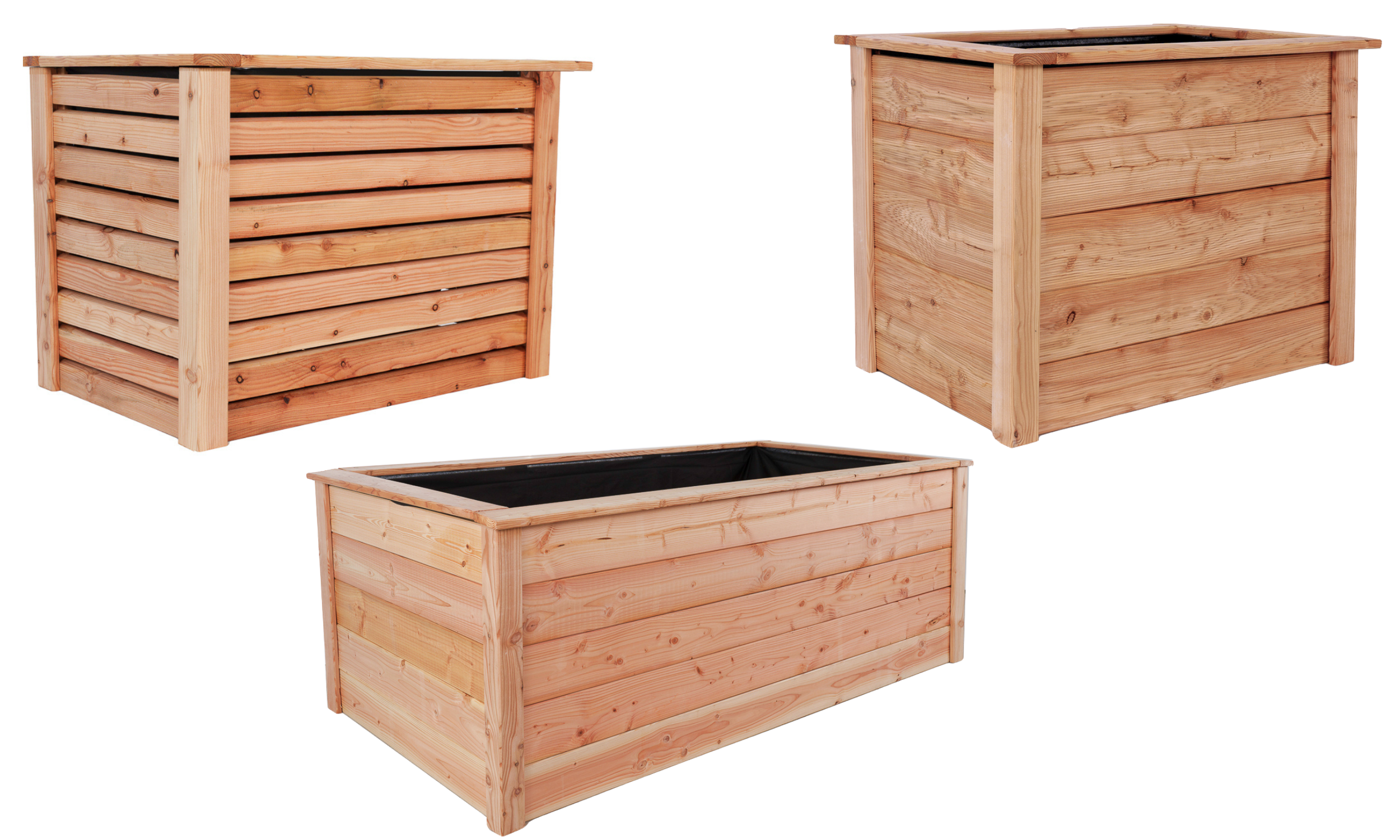 Hochbeet für den Garten 73 cm höhe Holz