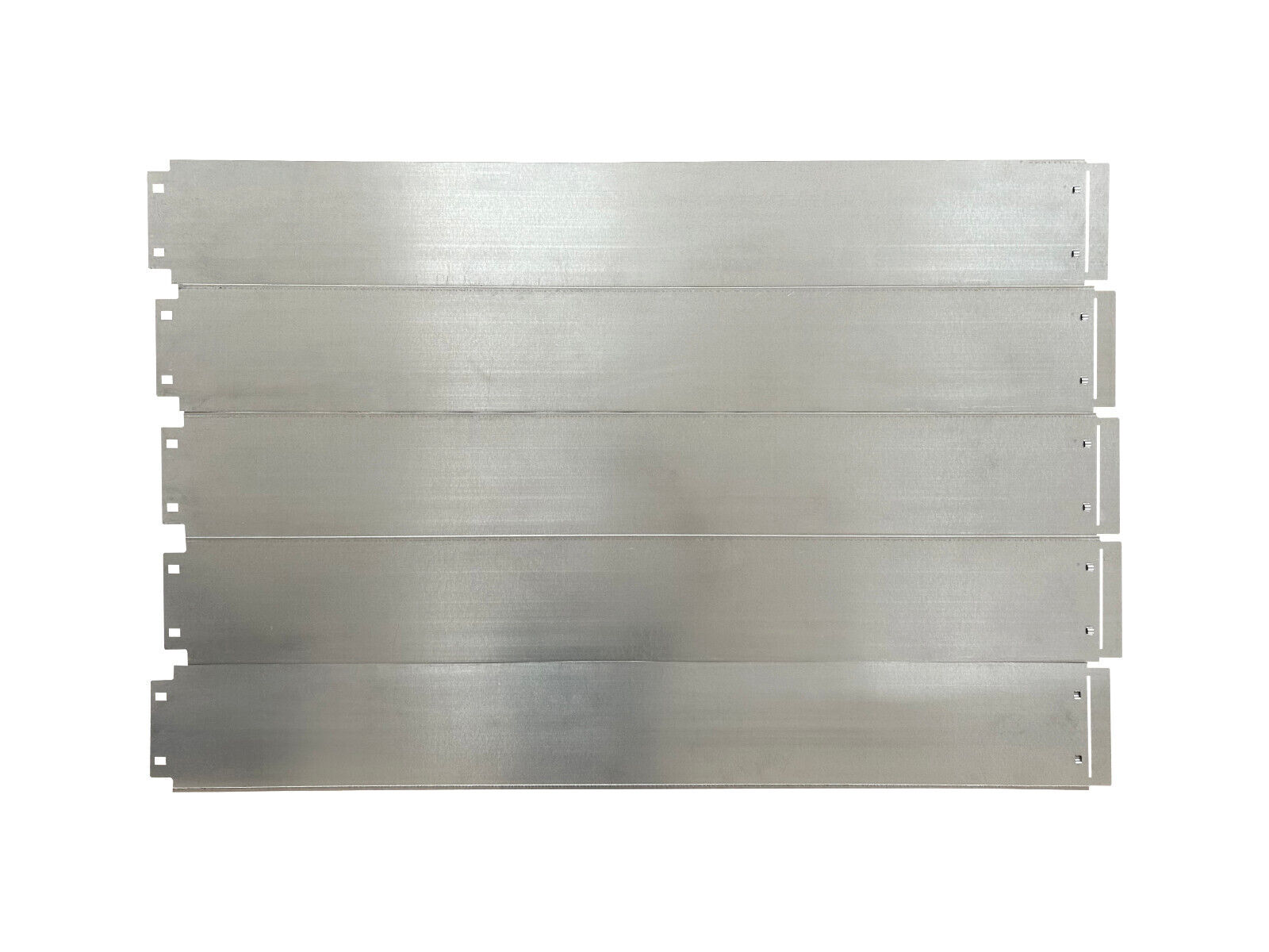 Rasenkante Metall verzinkt 500 cm (5x100 cm) Höhe 18 cm Mähkante Beeteinfassung