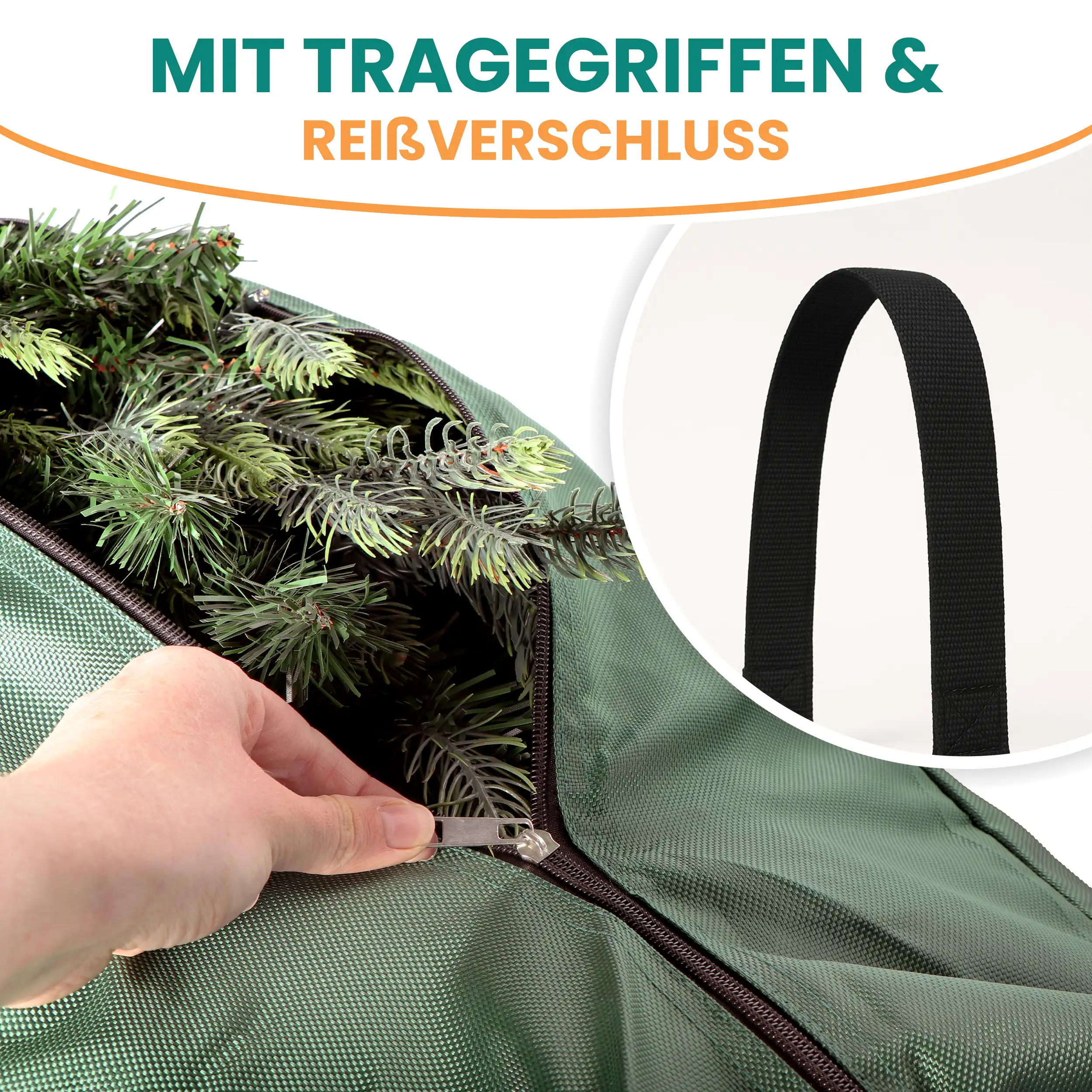 Aufbewahrungstasche für Weihnachtsbaum und Deko Aufbewahrungstasche für Weihnachtsbaum und Deko