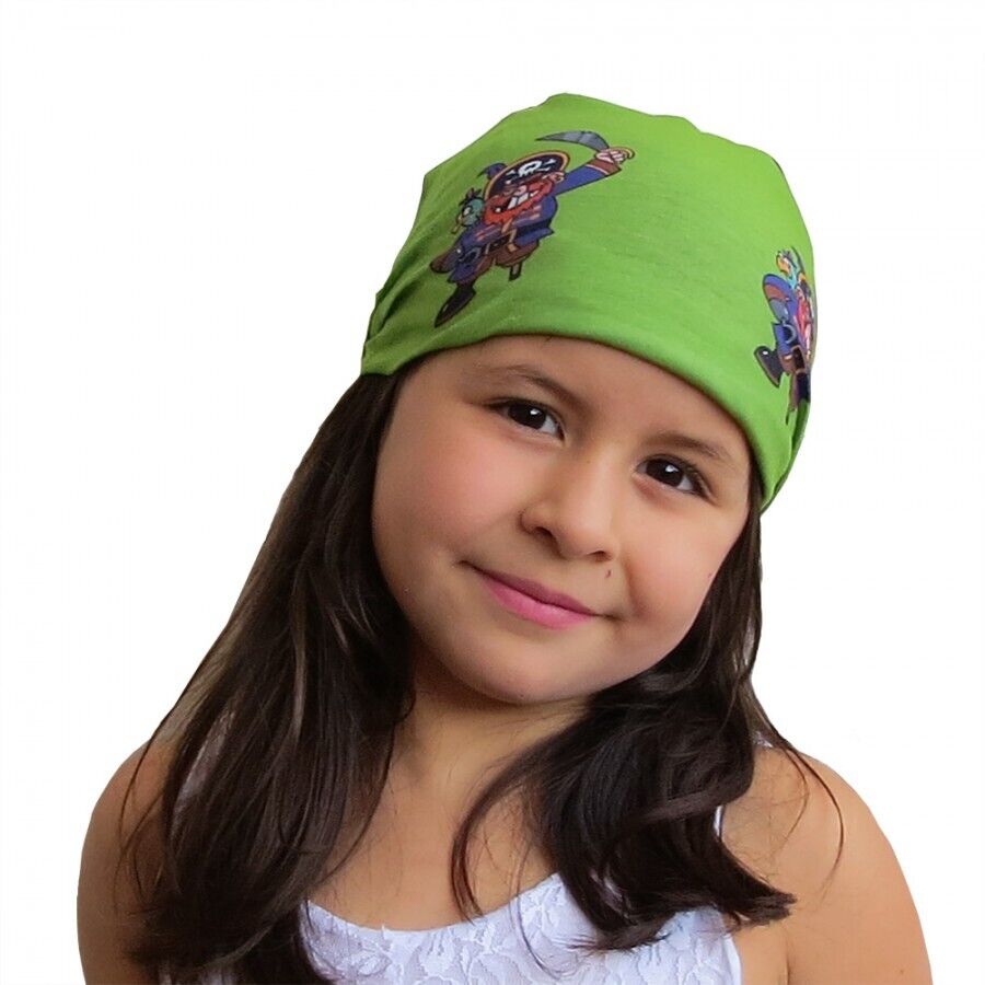Piratenkopftuch Multifunktionstuch Schlauchtuch für Kinder von 4-12 Jahren Kopftuch Pirat