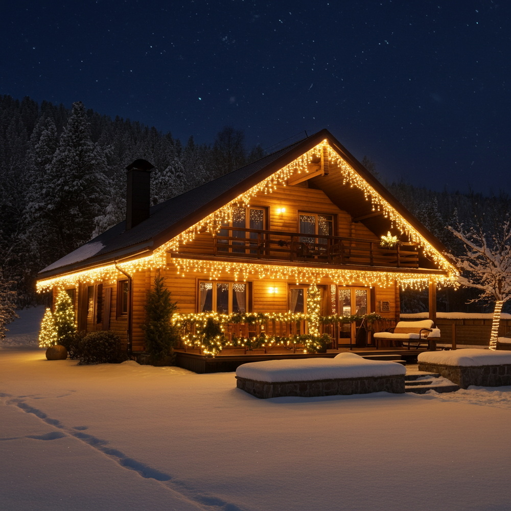 PRO CONNECT LED Lichterkette warmweiß – IP44 für innen & außen