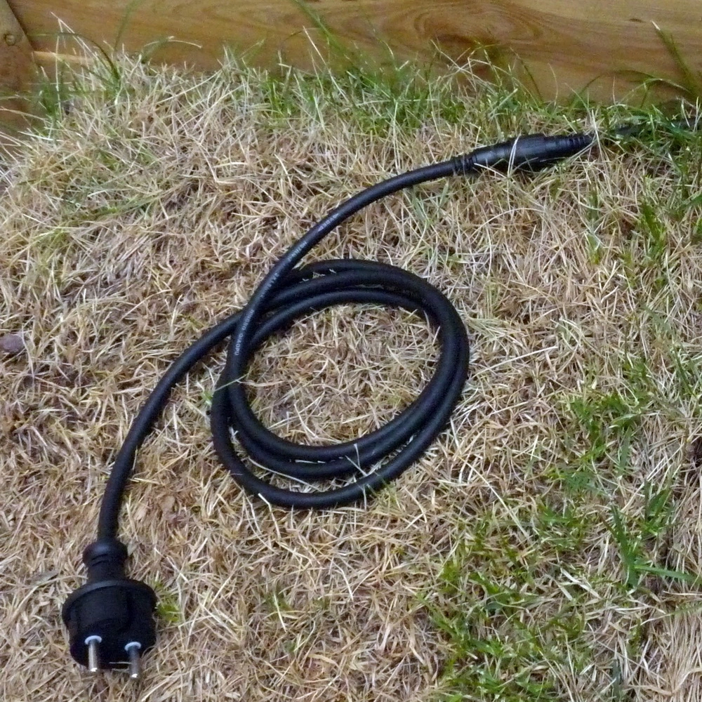 Netzstecker Anschlusskabel IP44 Startadapter für Steckdose 230V