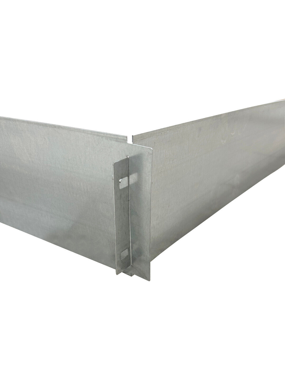 11tENh5hsNtqY4f Rasenkante Metall verzinkt 500 cm (5x100 cm) Höhe 18 cm Mähkante Beeteinfassung