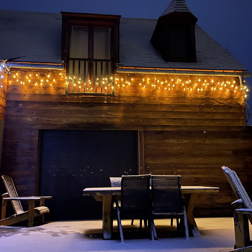 PRO CONNECT LED Lichterkette warmweiß – IP44 für innen & außen