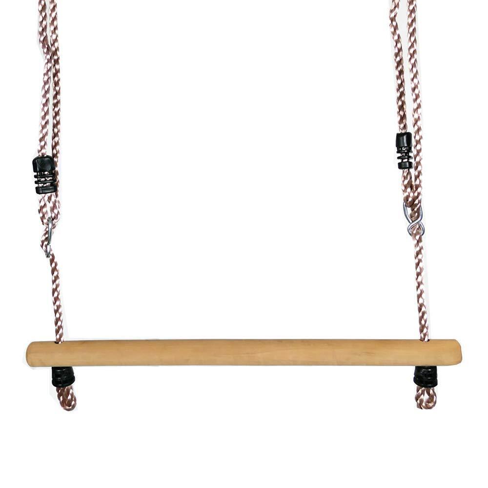 Trapezstange für Kinder Schaukelstange Reckstange aus Holz Kinder-Trapez für Schaukel