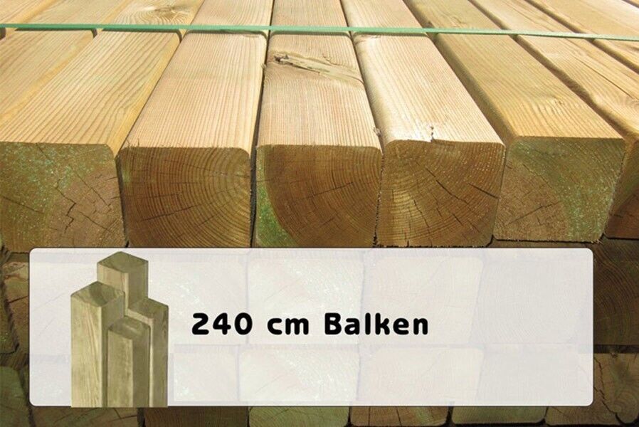 s-l1600fJDuUCFGUKozCn Holzpfosten 10 Stück Pfosten 9x9 cm Holz kesseldruckimprägniert Länge