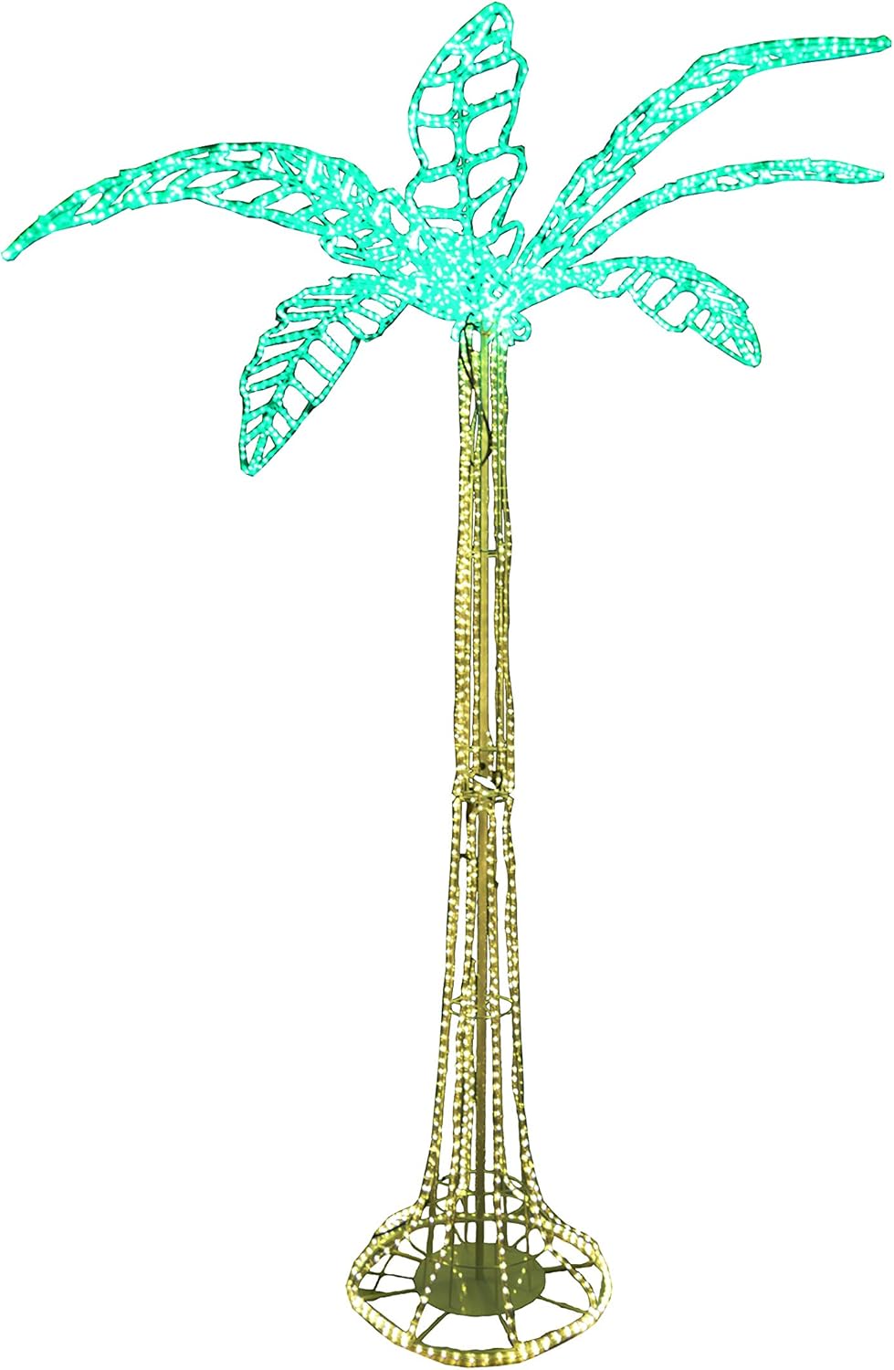 Palme 250 cm hoch 3096 LED Beleuchtung Event Party Messe 