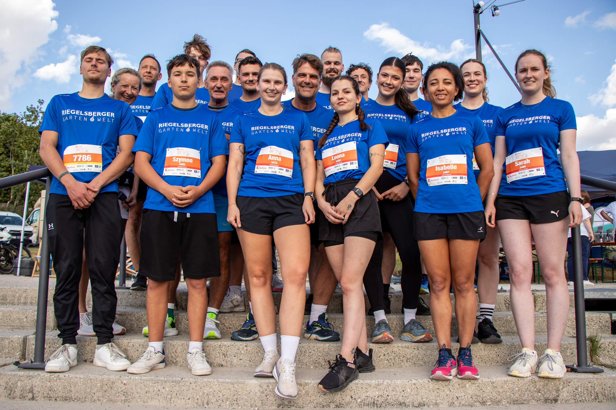 Mitarbeiter beim Firmenlauf 2025