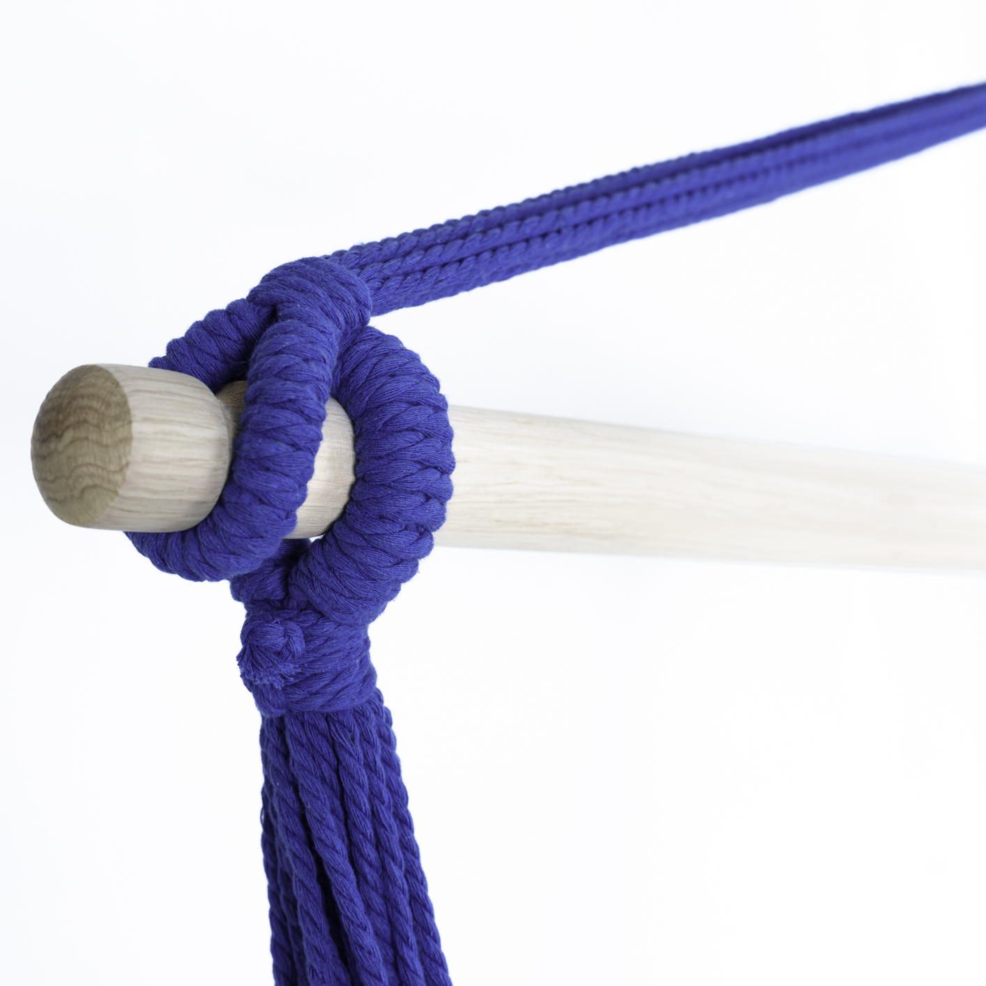 Premium Deluxe brasilianischer Hängesessel Linda Hängesitz Schaukel Hängestuhl buntgestreift