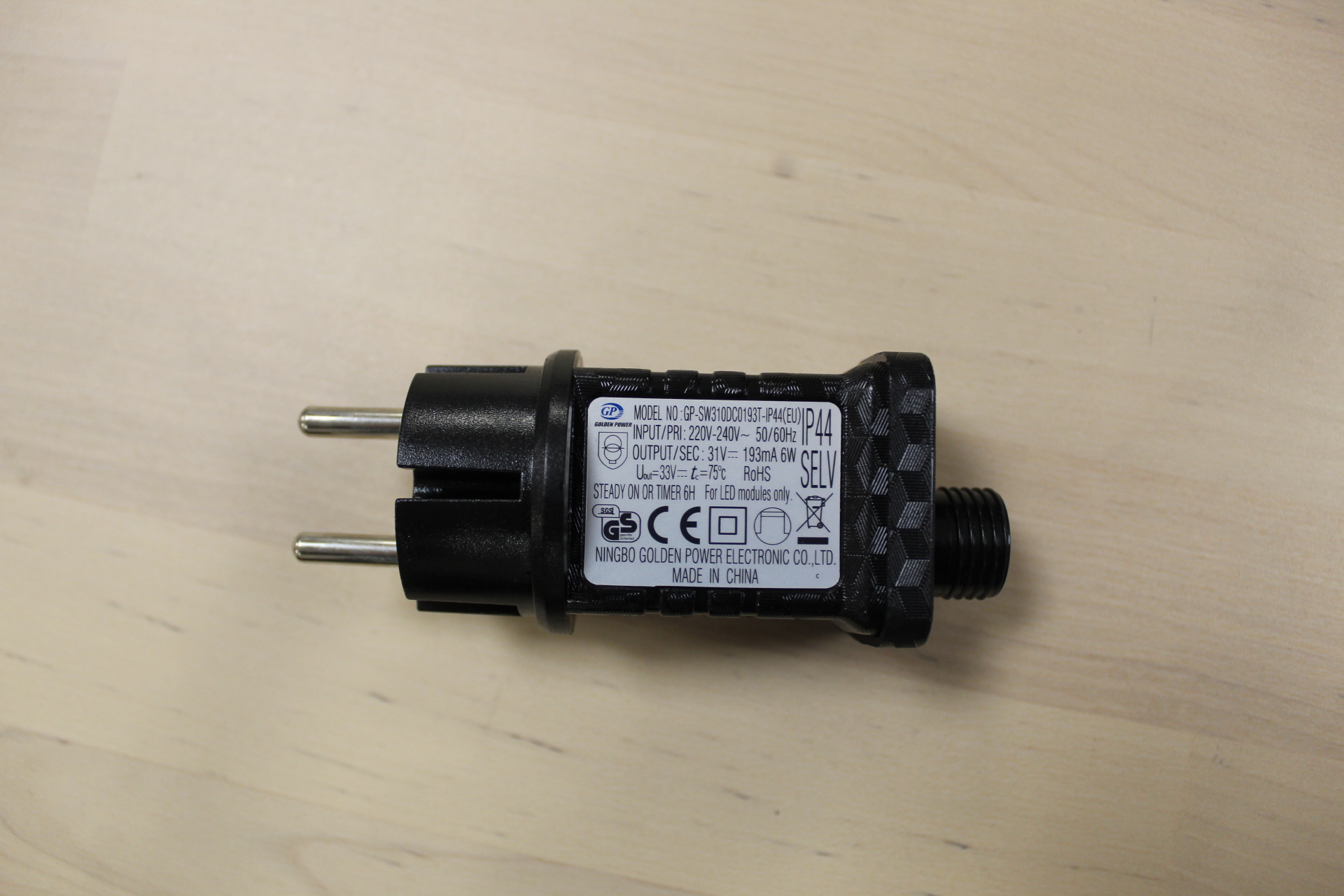 Ersatznetzteil Weihnachtsbeleuchtung