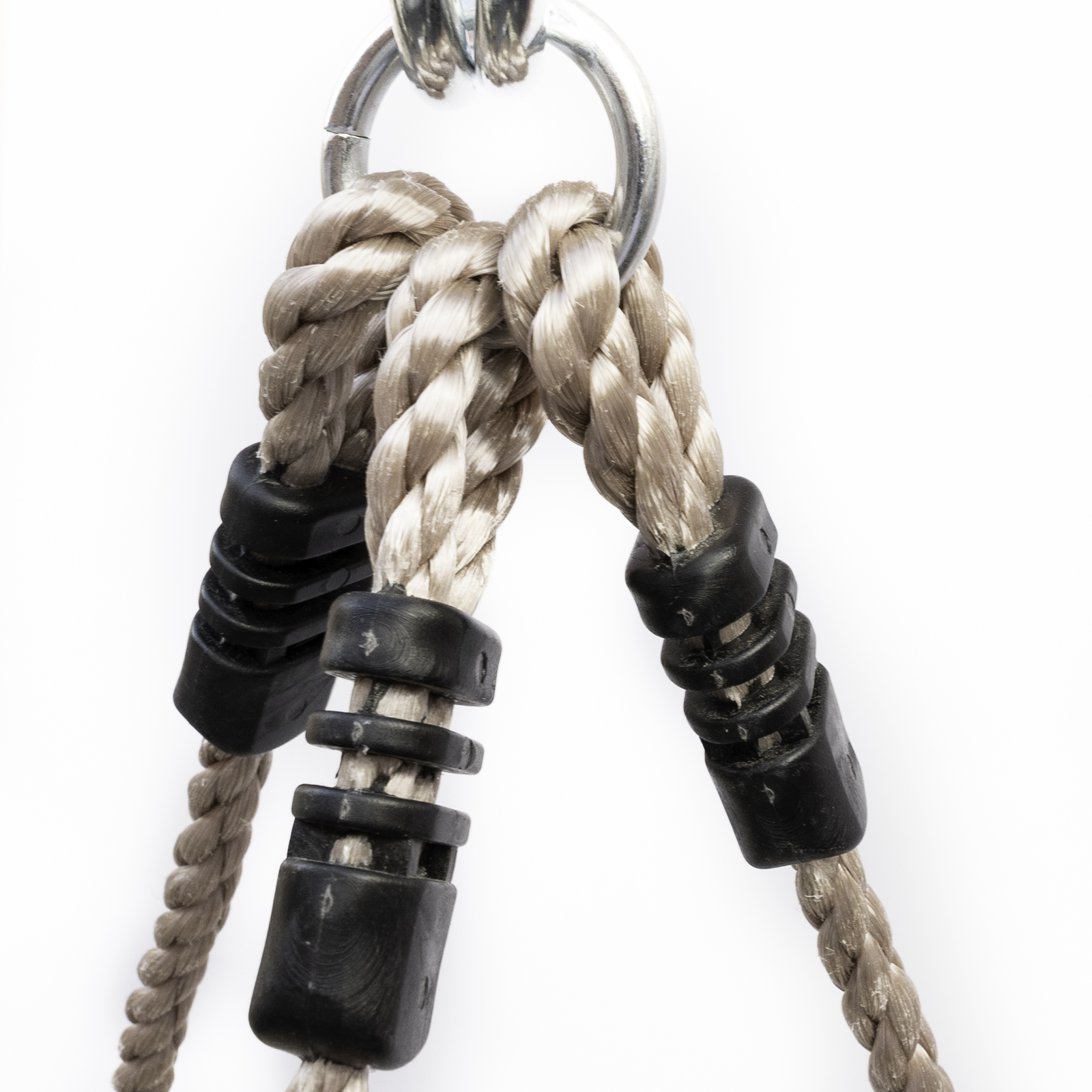 Strickleiter 2 m mit Holzsprossen 5 Ebenen für Kinder Kletterleiter für Spielturm