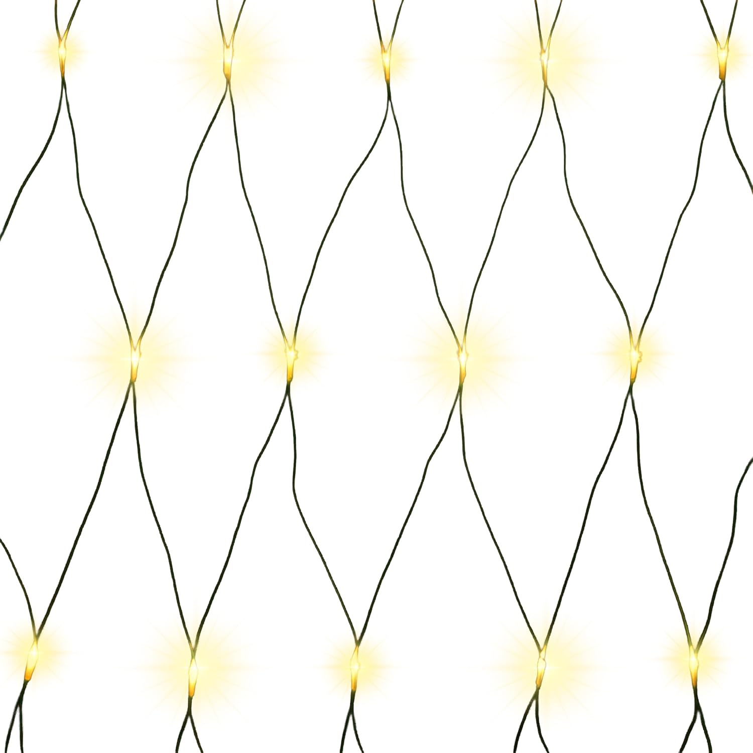 LED-Lichternetz mit Kabel LED Dekoration Beleuchtung Lichterkette