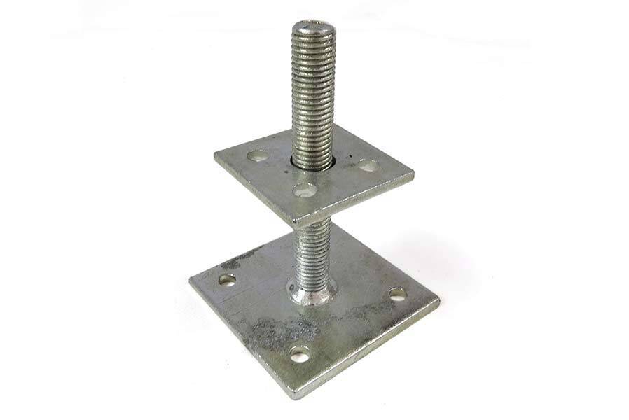 fflVuiwgPZaGenQ Pfostenträger verstellbar 35-160 mm Stützenfuß für Holzpfosten höhenverstellbar Carport Pergola