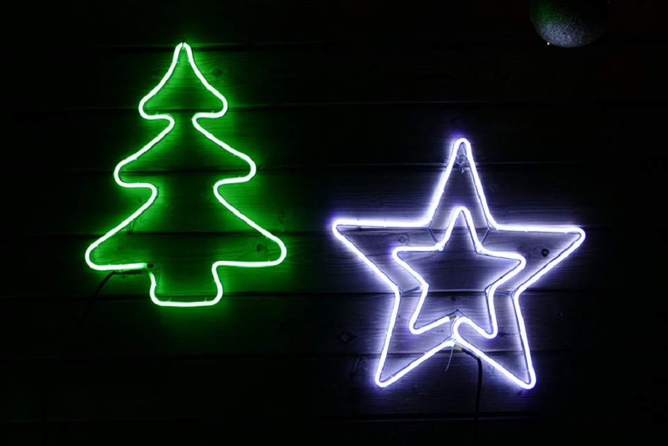 b3eee3BWPFiKjTK Neon Lichtschlauchfiguren Weihnachtsfiguren LED-Lichter Weihnachtsbeleuchtung Dekofiguren