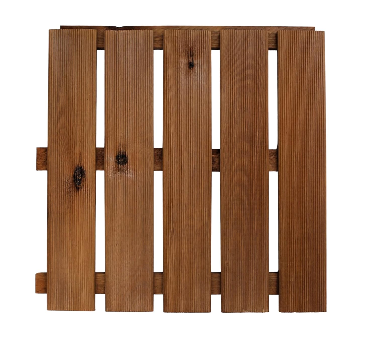 Holzfliese braun imprägniert 50x50 cm Fliese Bodenfliese Terrassenfliese