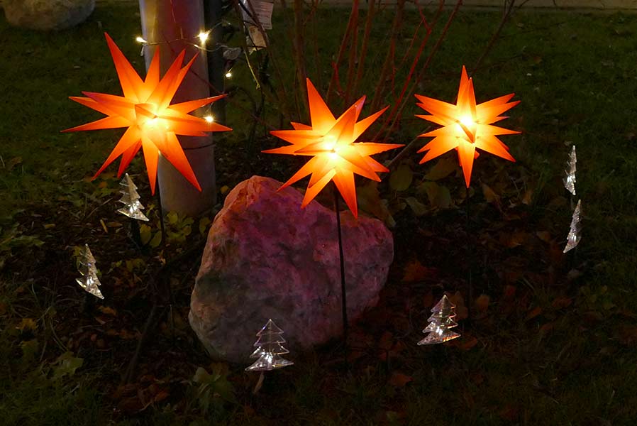 weihnachtsbeleuchtung-sterne-aussend9PIjrwt9IAgi Lichterkette mit 3x Gartenstab mit 18 Zacken-Stern für Weihnachten außen