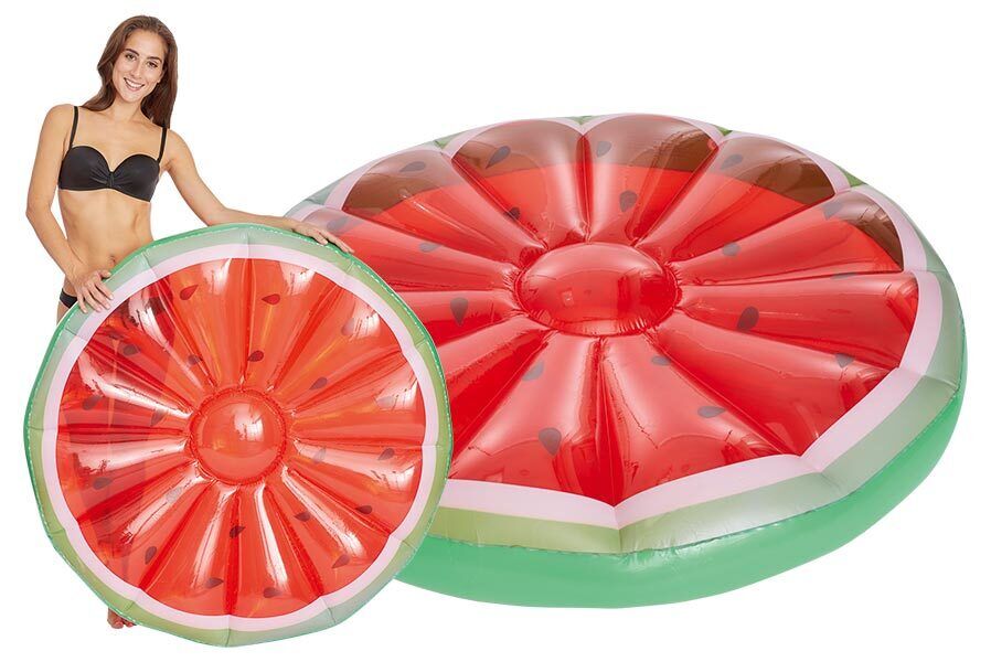 Schwimmliege Badeinsel Schwimmring Luftmatratze aufblasbar Pool Schwimminsel Wasserliege