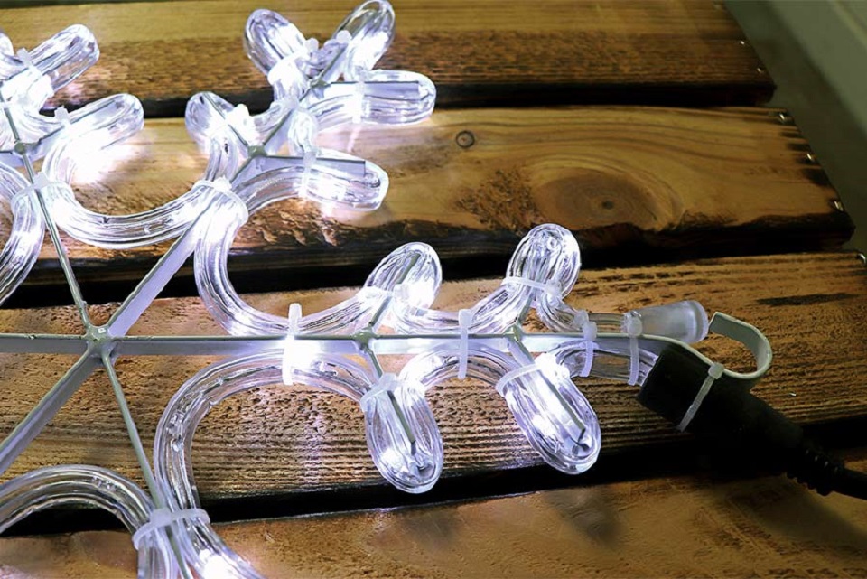 Neon Lichtschlauchfiguren Weihnachtsfiguren LED-Lichter Weihnachtsbeleuchtung Dekofiguren