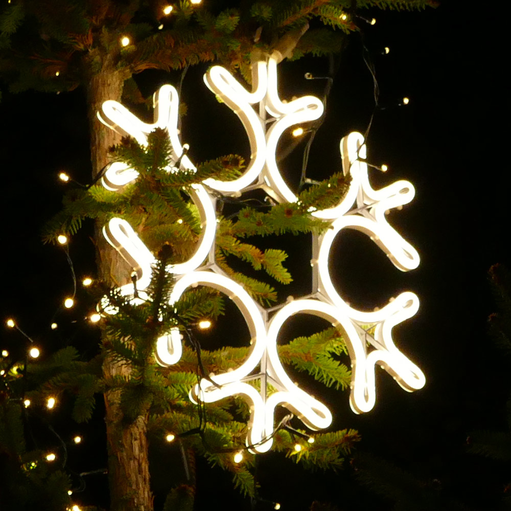 Neon Lichtschlauchfiguren Weihnachtsfiguren LED-Lichter Weihnachtsbeleuchtung Dekofiguren