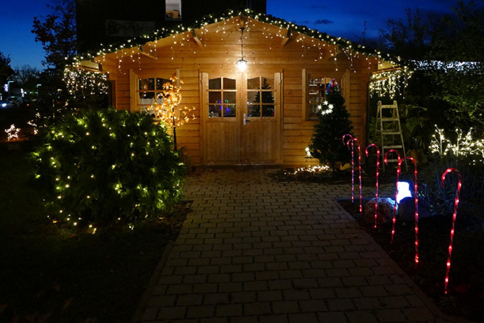 bbm1C6lIIUbOVHi Lichterkette 6er-Set Zuckerrohrstab Zuckerstange LED rot Gartenstäbe