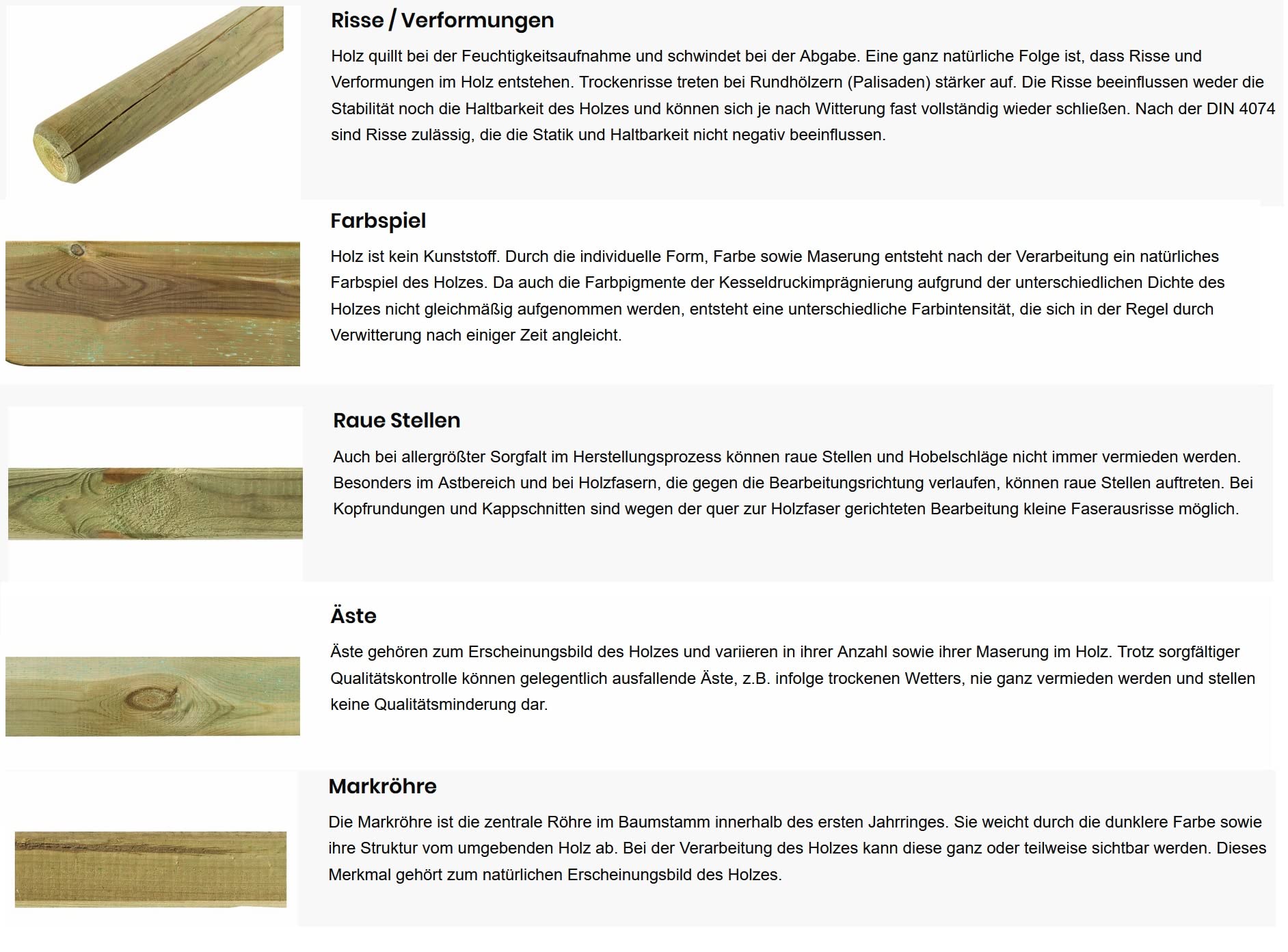 Pfahl Ø 4,6 cm Höhe 150 cm Holzpfahl Kiefer imprägniert Pflanzstab Gartenpfahl Rankhilfe Baumpfahl
