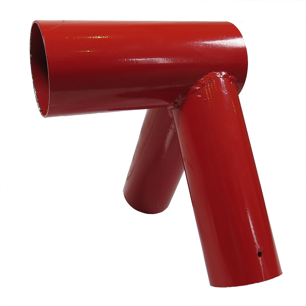 Schaukelverbinder rot für Holz rund 100/80 mm Schaukel selber bauen