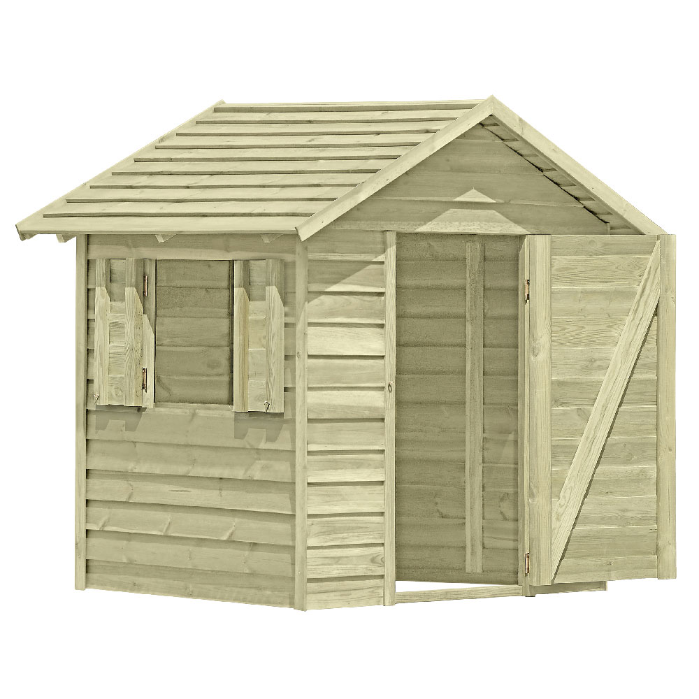  Kinderspielhaus Till Kiefer KDI Stülpschalung 150 x150 cm