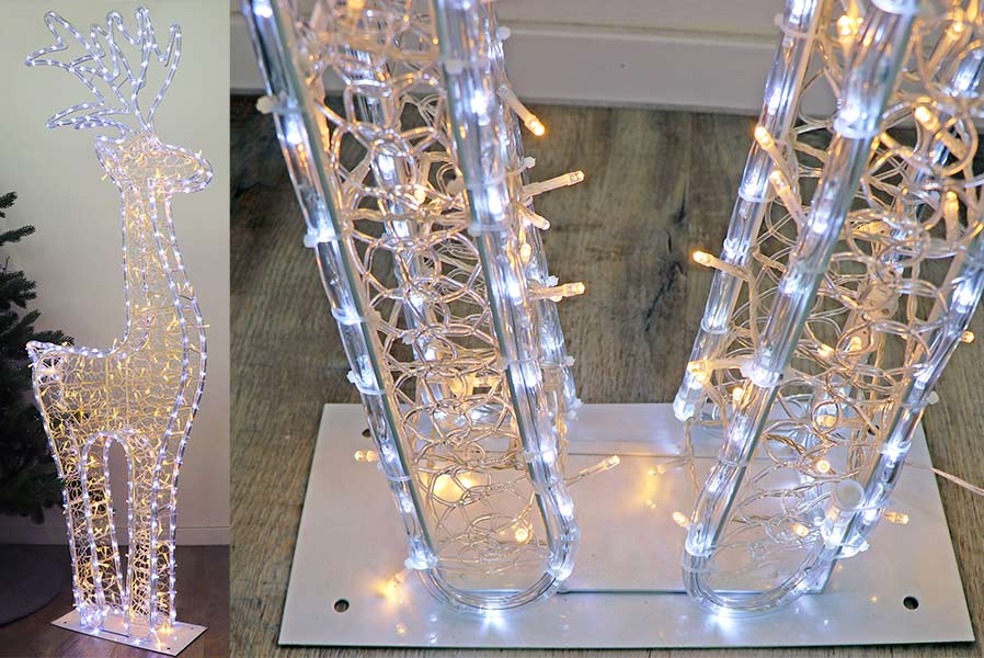 rentier-beleuchtet-deko-gross 3D-Rentier XXL 562 LED 150 cm hoch warm-/kaltweiß Weihnachten außen