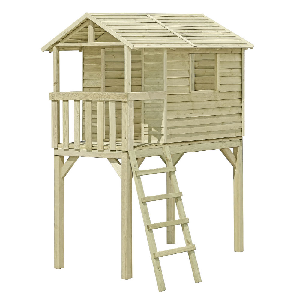 Stelzenhaus Ben Kiefer KDI Stülpschalung 150 x 216 cm