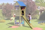Klettersteg Kletterwand Rampe 2,32 m mit Seil für Spielturm Klettersteg Kletterwand Rampe 2,32 m mit Seil für Spielturm