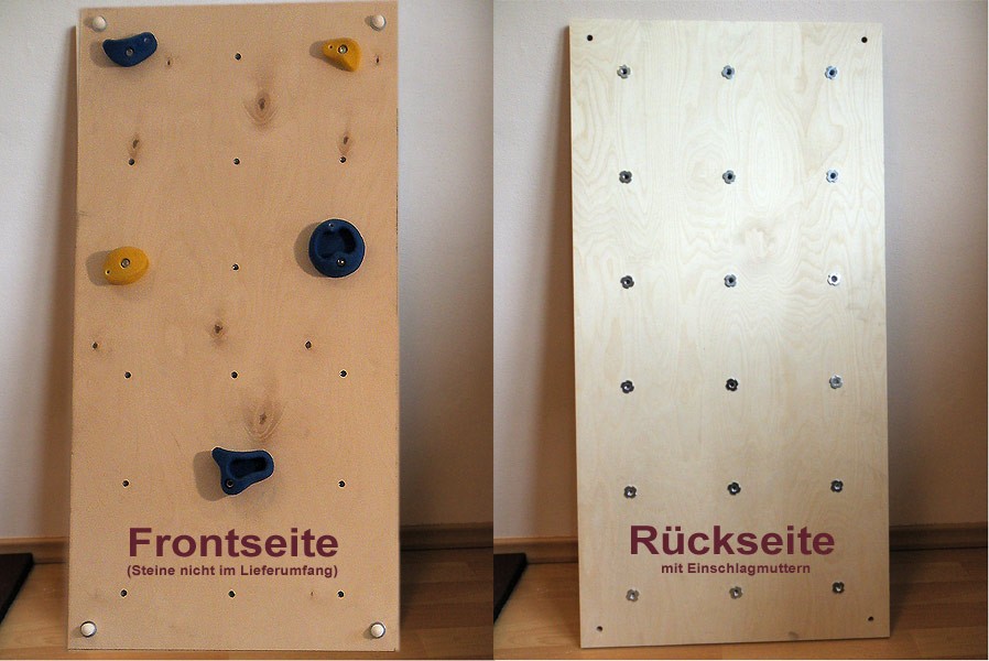 Zusatz-Wandplatte ZIW1 114x57 cm für Indoor-Kletterwand Zusatz-Wandplatte ZIW1 114x57 cm für Indoor-Kletterwand