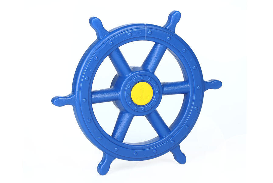 fx4gSTa3ltDW9d Steuerrad XXL Ø 54 cm für Schiff für Kinder mit Drehgeräusch Zubehör für Spielturm