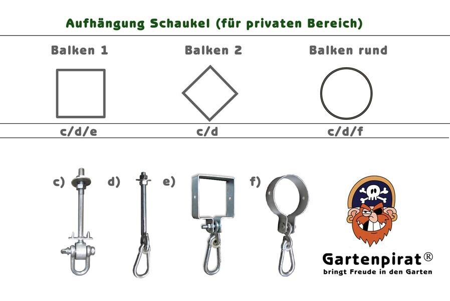 Elastischer Schaukelsitz Kinderschaukel flexibel biegbar elastisch
