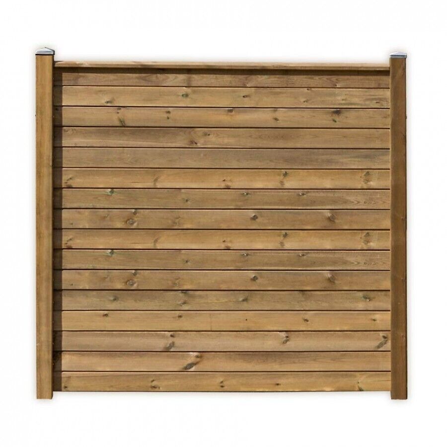 Sichtschutzzaun Flex aus Kiefernholz KDI Holzzaun Sichtschutz Anbauwand