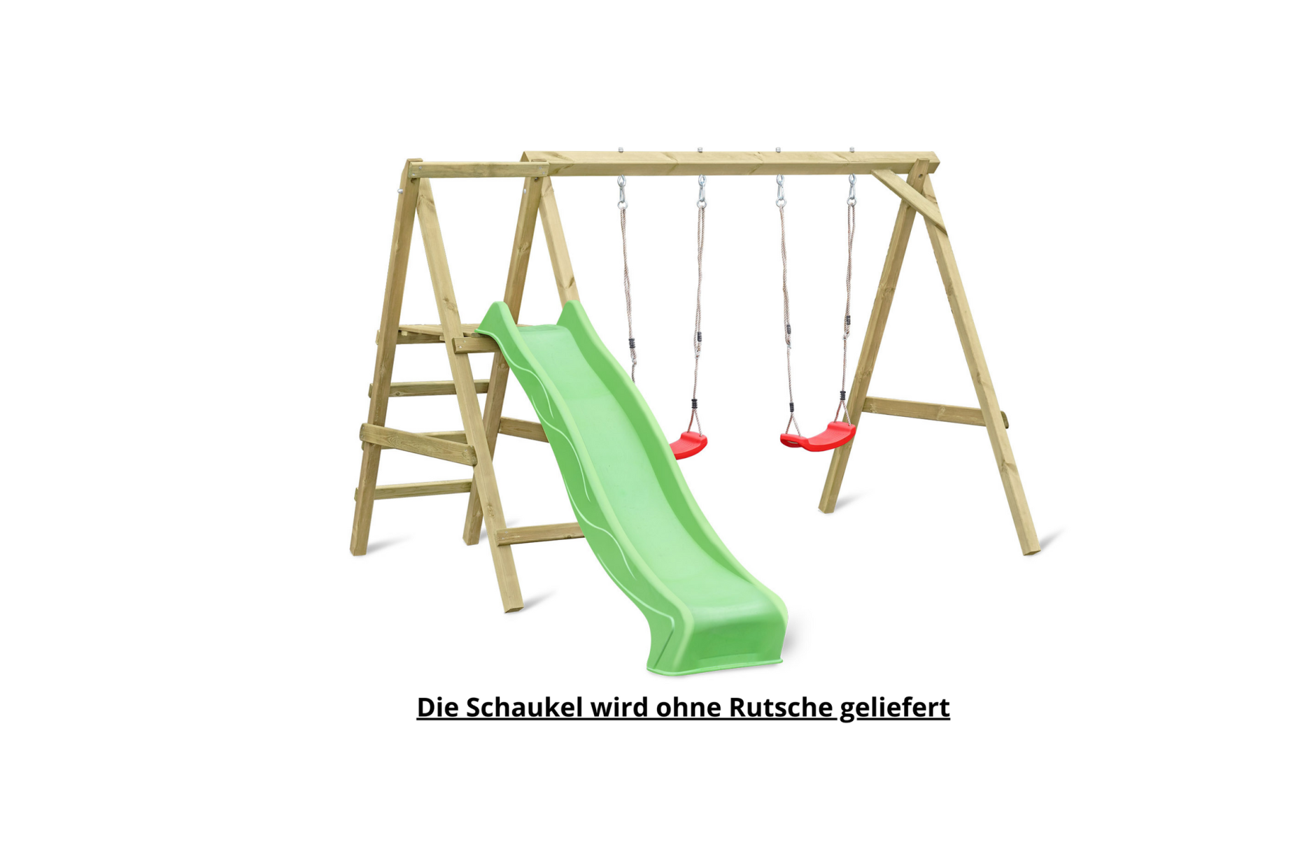 Schaukelgerüst Typ 4.2 mit Doppelschaukel für Kinder