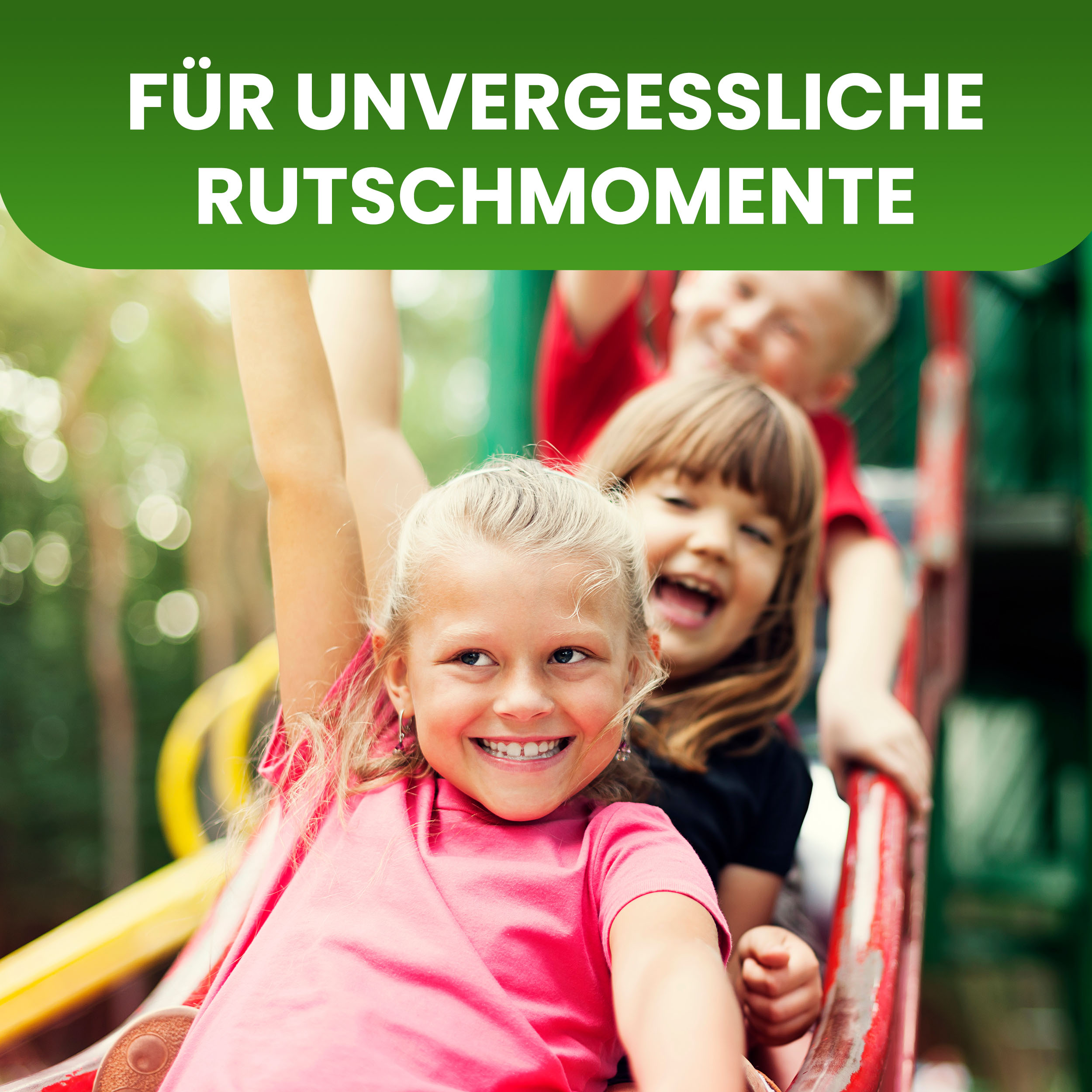 Wellenrutsche 230 cm Anbaurutsche – HDPE Outdoor-Rutsche rot