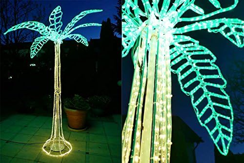 Palme 250 cm hoch 3096 LED Beleuchtung Event Party Messe 