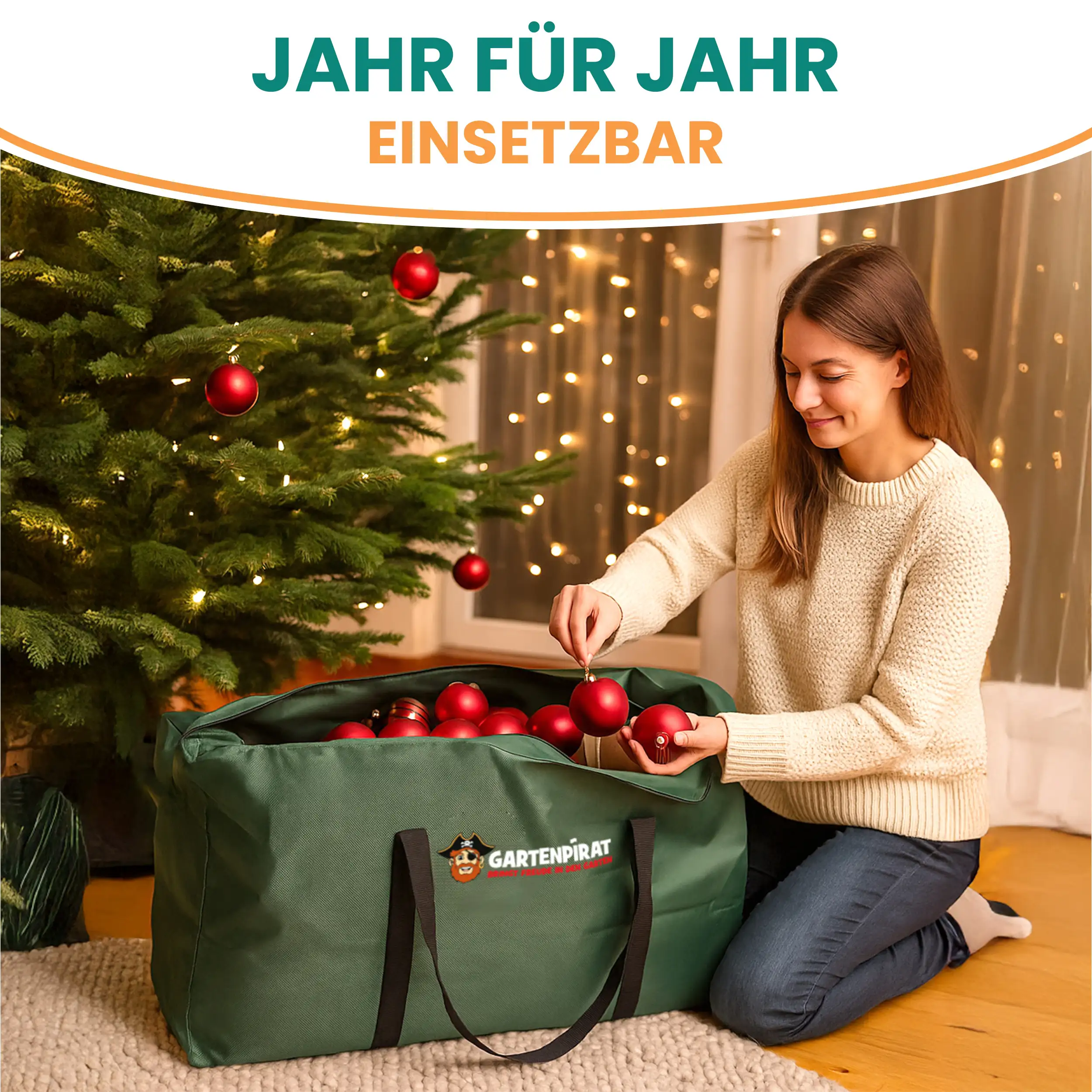 Aufbewahrungstasche für Weihnachtsbaum und Deko Aufbewahrungstasche für Weihnachtsbaum und Deko
