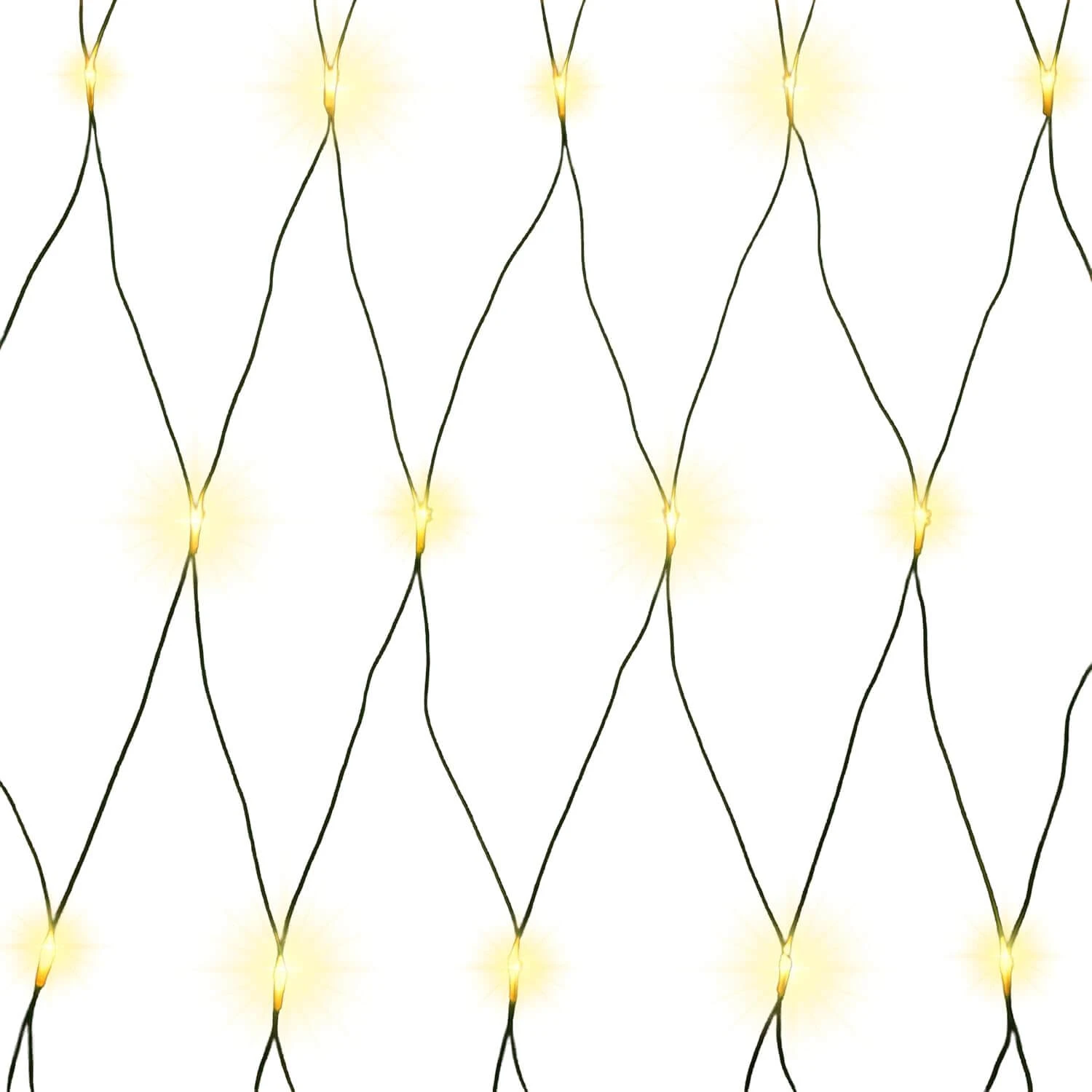 LED-Lichternetz 4×1 m warmweiß 160 LED