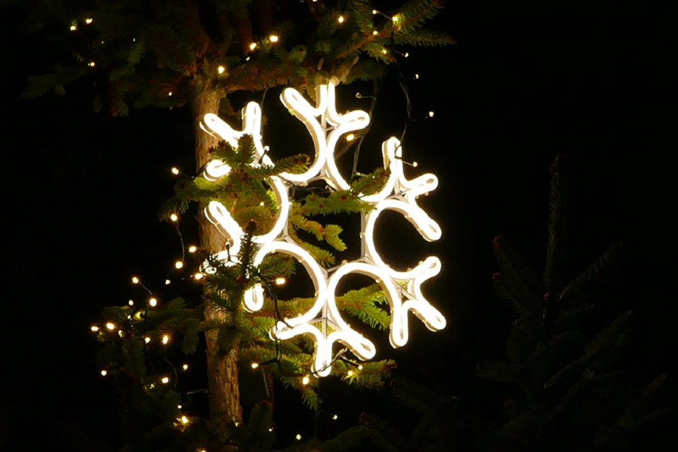 Neon Lichtschlauchfiguren Weihnachtsfiguren LED-Lichter Weihnachtsbeleuchtung Dekofiguren